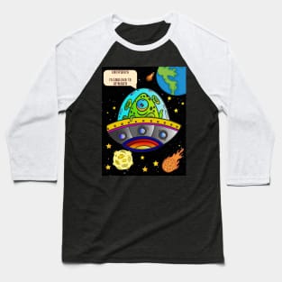 Earth sucks!  I'm going back to my planet! Baseball T-Shirt